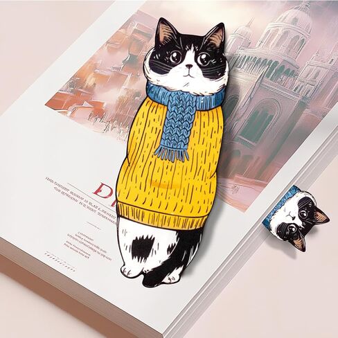 Leather Cat Bookmark, Dog Bookmark, Book Marks for Reading, Book Marks for Reading Women, Bookmarks for Book Lovers,Cute Handmade Reading Gifts in Saudi Arabia