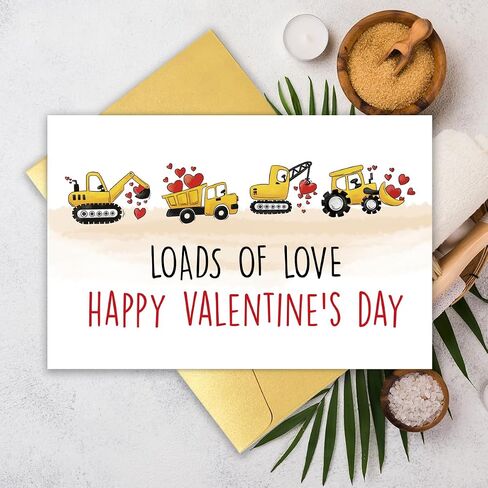 Funny Valentine's Day Card For Kids, Son Daughter Valentines Day Card, Girls Boys Valentine Day Card Gift From Dad Mom Parent, Cute Valentines Day Card Gift for Grandson Granddaughter in Saudi Arabia