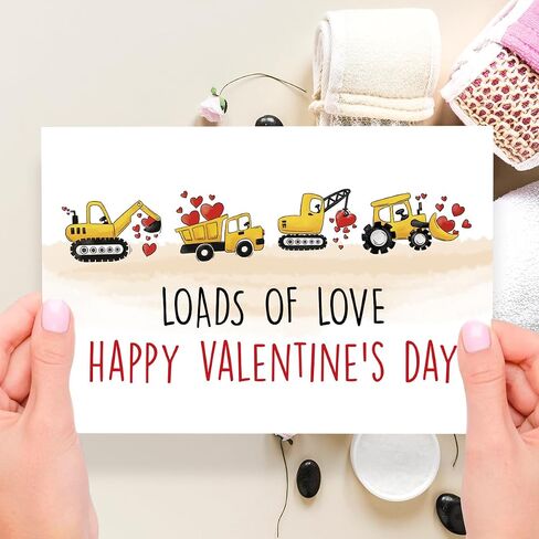Funny Valentine's Day Card For Kids, Son Daughter Valentines Day Card, Girls Boys Valentine Day Card Gift From Dad Mom Parent, Cute Valentines Day Card Gift for Grandson Granddaughter in Saudi Arabia