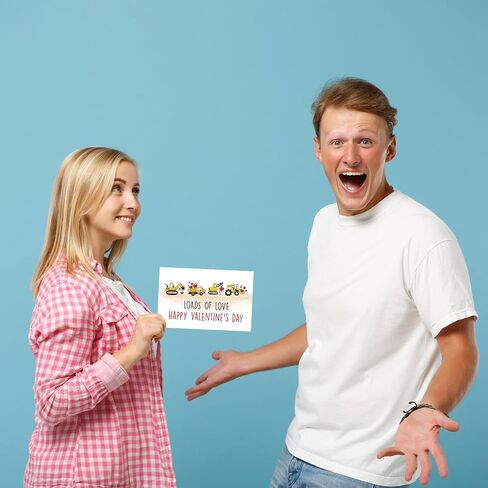 Funny Valentine's Day Card For Kids, Son Daughter Valentines Day Card, Girls Boys Valentine Day Card Gift From Dad Mom Parent, Cute Valentines Day Card Gift for Grandson Granddaughter in Saudi Arabia