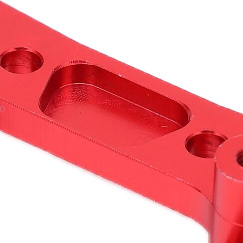 RC Shock Damper Tower, RC Shock Damper Tower Mount Aluminum Alloy RC Rear Front Shock Tower for Tamiya TT02 Upgrade(red) in Saudi Arabia