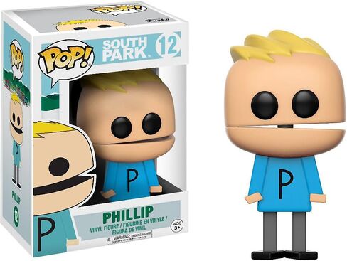 Funko Phillip: South Park X Pop! فينيل الشكل و 1 حزمة حماية رسومية بلاستيكية الحيوانات الأليفة [#012/13276 - ب] in Saudi Arabia