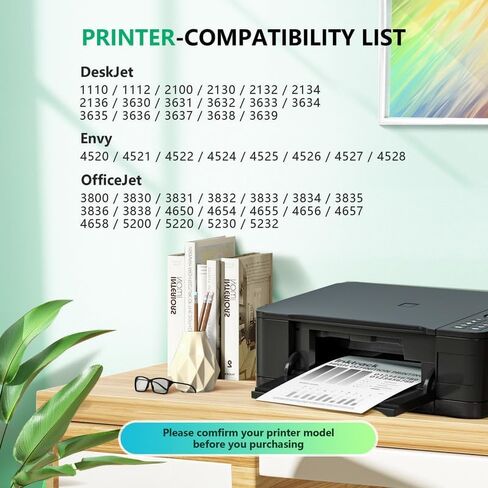 63XL Black Ink Cartridge (2-Black) High-Yield for HP Ink 63 63XL HP63 XL Combo Pack Works with HP DeskJet 1112, 2130, 3630 Series; Envy 4510, 4520 Series; OfficeJet 3830, 4650, 5200 Series | F6U64AN in Saudi Arabia