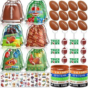 60 Pcs Baseball Party Favors, Baseball Birthday Party Favors Includes Baseball Bag Mini Baseball Wristband Keychain Slap bracelet for Kids Baseball Birthday Party Supplies