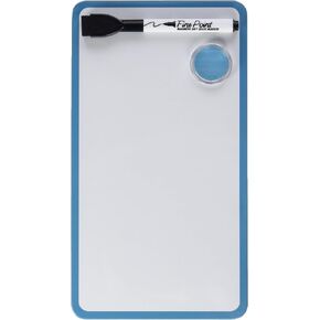 The Board Dudes: 5.5 x 10 Inches Magnetic Dry Erase Board, Includes 1 Marker and Magnet, Frame Color May Vary