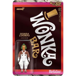 Super7 Willy Wonka and The Chocolate Factory Oompa Loompa - 3.75" Willy Wonka Action Figure Classic Movie Collectibles and Retro Toys