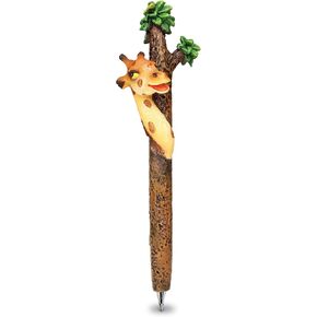 Puzzled CUTE GIRAFFE Planet Pens Resin Ballpoint Writing pen - Zoo Animals/Animals Collection - 6 INCH - Affordable Gift For Kids and Adults - Item #3692