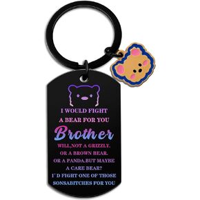Sister Birthday Gifts Ideas for Sisters Girls Women Cute Bear Keychain Birthday Gift for Best Dear Friend Gifts for Sister Bestie Soul Friends Littler Big Sister Gifts Friendship Gifts Inspiring Gifts
