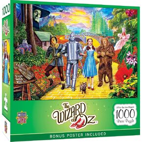 MasterPieces 1000 Piece Jigsaw Puzzle - Wizard Dorothy's Magical Land of Oz - Fun for Adults, Family, Or Youth - 19.25"x26.75"