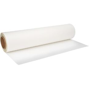DTF Transfer Film Roll 24" x 328ft,Double Sided Glossy Clear PreTreat PET Heat Transfer Paper, Cold and Hot Peel, Direct to Film for T-Shirts Textile