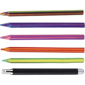 Color Mechanical Pencils, 5.6mm Mechanical Pencil Set with Rainbow Colored Refills