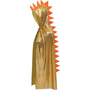 أطفال Dinosaur Cloak Dragon Hooded Cape Robe Halloween Costume Fant Dress Cape Outfit Girting Gift Form
