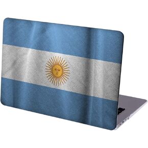Case Compatible with MacBook Pro 13 inch, Hard Protective Shell with Keyboard Cover ( M1 A2338 A2289 A2251 A2159 A1989 A1706 A1708, 2016-2020 Release) - Waving Flag of Argentina