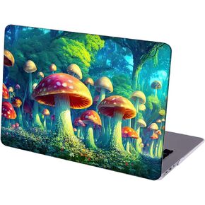 Compatible with MacBook Pro 14 inch Hard Protective Shell with Keyboard Cover (A2442 M1 Pro/Max, 2021 Release) - Psychedelic Mushroom