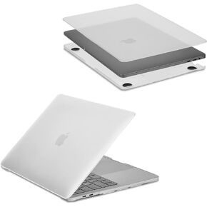 Case-Mate Case Compatible with MacBook Pro 13 Inch - Snap On Hard Shell with Clear Silicone Keyboard Cover - Laptop Case w/ 360° Protection - Accessories for MacBook Pro M1 2020 M2 2022 - Clear
