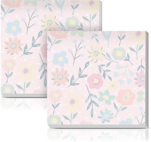 Sticky Notes 3x3 Inches, 2 Pads Cute Colorful Self-Stick Note Pads, Easy to Post for Home, Office and Daily Life Organization Cute Bat in Kuwait