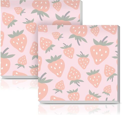 Sticky Notes 3x3 Inches, 2 Pads Cute Colorful Self-Stick Note Pads, Easy to Post for Home, Office and Daily Life Organization Cute Bat in Kuwait