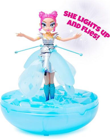 Hatchimals Crystal Flyers, Starlight Idol Magical Flying Pixie Toy Doll with Lights, Girls Gifts, Kids Toys for Girls Ages 6 and up in Saudi Arabia