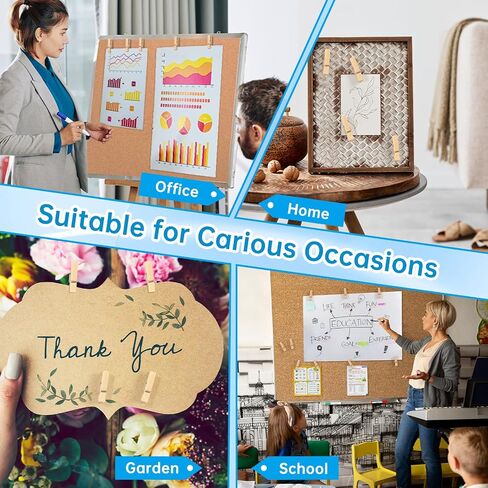 Push Pins with 12 Colors Wooden Clips 36Pcs Decorative Pushpins Wooden Thumbtacks Durable Tacks for Bulletin Board Cork Board Cubicle Wall for Artwork Note Photo in Classroom Offices Home in Saudi Arabia