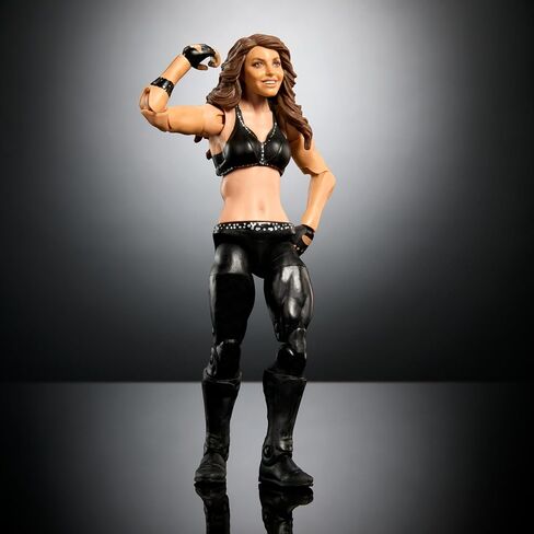 Mattel WWE Elite Collection WrestleMania Action Figure Set, Trish Stratus Collectible with Accessory & Nicholas Build-A-Figure Parts in Saudi Arabia