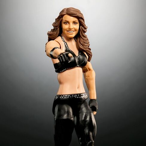 Mattel WWE Elite Collection WrestleMania Action Figure Set, Trish Stratus Collectible with Accessory & Nicholas Build-A-Figure Parts in Saudi Arabia