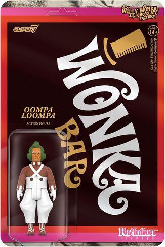 Super7 Willy Wonka and The Chocolate Factory Oompa Loompa - 3.75" Willy Wonka Action Figure Classic Movie Collectibles and Retro Toys in Saudi Arabia