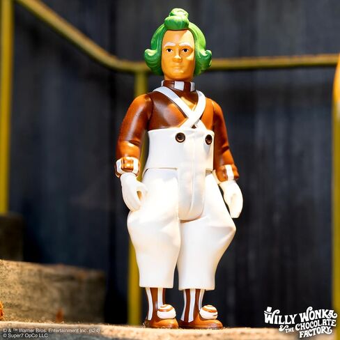 Super7 Willy Wonka and The Chocolate Factory Oompa Loompa - 3.75" Willy Wonka Action Figure Classic Movie Collectibles and Retro Toys in Saudi Arabia