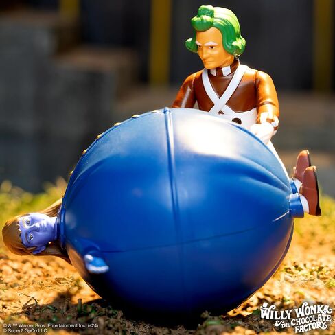 Super7 Willy Wonka and The Chocolate Factory Oompa Loompa - 3.75" Willy Wonka Action Figure Classic Movie Collectibles and Retro Toys in Saudi Arabia