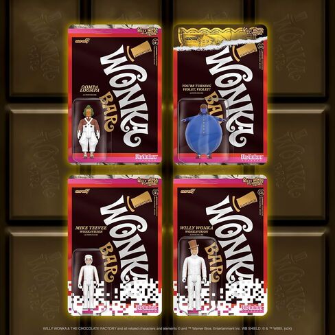Super7 Willy Wonka and The Chocolate Factory Oompa Loompa - 3.75" Willy Wonka Action Figure Classic Movie Collectibles and Retro Toys in Saudi Arabia