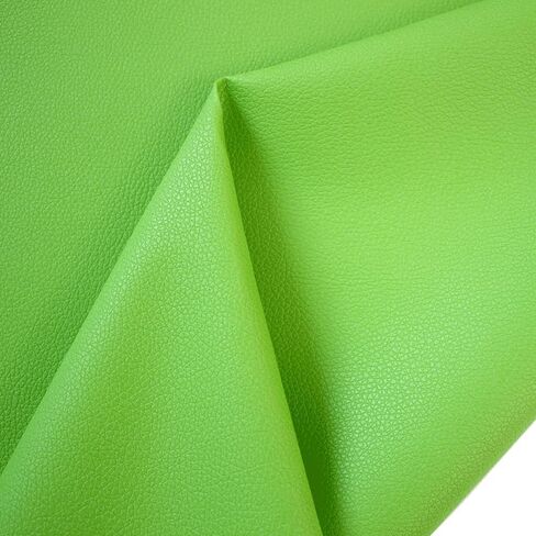 Grained Calfskin Leather 55'' x 78'', 0.75mm Thick for Upholstery DIY Crafts Faux Leather Sheets Soft PU Faux Synthetic Leather Fabric (Khaki) in Saudi Arabia