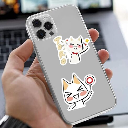 50pcs Cute Cartoon Inoue Toro Stickers for Kids Teens, Game Sticker Vinyl Waterproof Stickers for Skateboard Laptop Luggage Fridge DIY Decal in Kuwait
