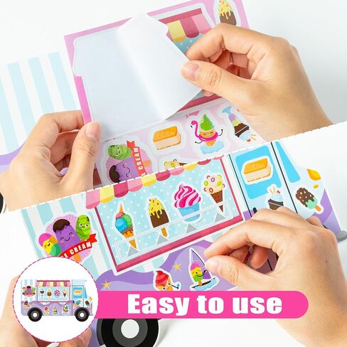 CY2SIDE Christmas Nativity Star Scene Sticker - 12 Set Jesus Birth Christian Sticker Art Craft for Kids School Reward, Make a Christmas Holy Night Stickers Game for Classroom Activity Xmas Party Favor in Saudi Arabia