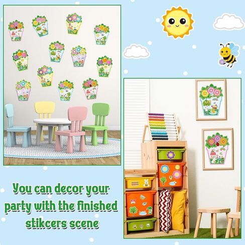 CY2SIDE Christmas Nativity Star Scene Sticker - 12 Set Jesus Birth Christian Sticker Art Craft for Kids School Reward, Make a Christmas Holy Night Stickers Game for Classroom Activity Xmas Party Favor in Kuwait