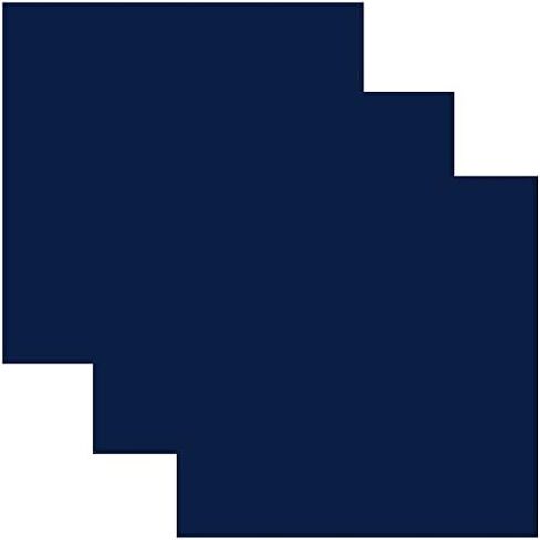 SISER Easyweed Heat Transfer HTV للقمصان 12 × 12 بوصة 3 أوراق مسبقة (Navy Blue) in Saudi Arabia