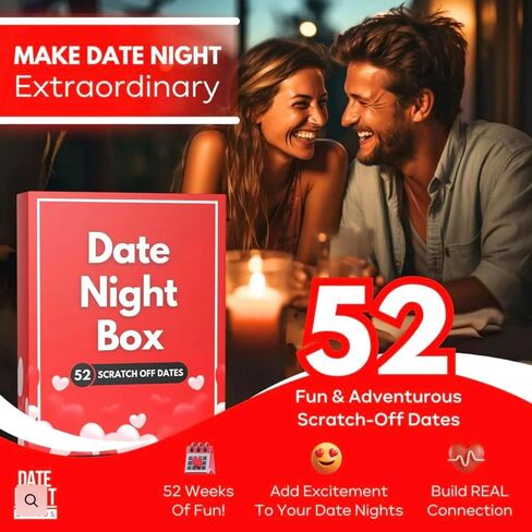 Movie Night Box: Top 100 Scratch-Off Movies & Hidden Gems - 10 Diverse Color-Coded Movie Genres - Interactive Game for Couples, Family, or Solo Entertainment - Gifts for Movie Lovers, Him, Her in Saudi Arabia