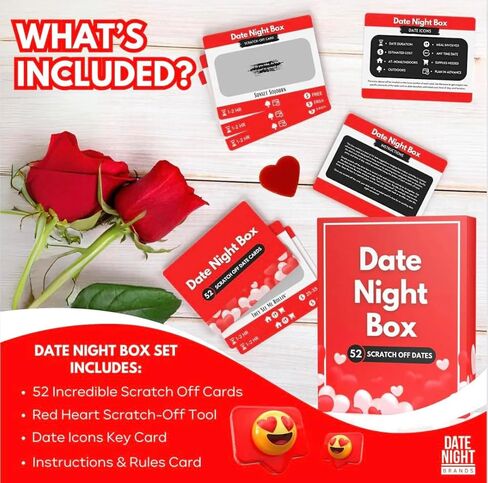 Movie Night Box: Top 100 Scratch-Off Movies & Hidden Gems - 10 Diverse Color-Coded Movie Genres - Interactive Game for Couples, Family, or Solo Entertainment - Gifts for Movie Lovers, Him, Her in Saudi Arabia