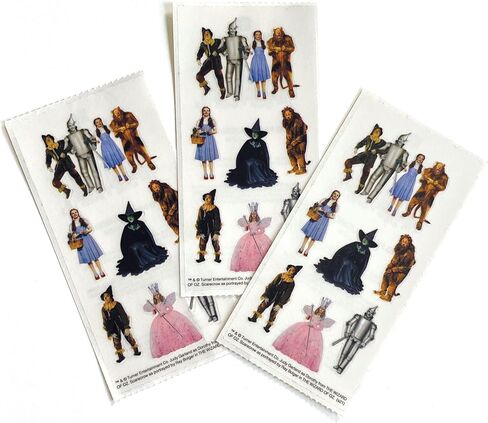 Paper House Productions The Wizard of Oz Pack of 3 Sticker Half-Sheets for Crafts, Scrapbooking & Collecting - Characters in Kuwait