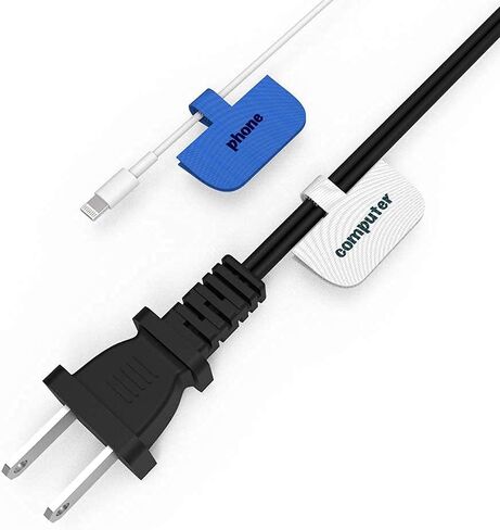 Cable Labels Large Size, XIAOXI Write On Cord Label, Wire Labels, Cable Tags and Wire Tags for Cable Management and Identification - 40 Pcs (Multi-Color) in Saudi Arabia