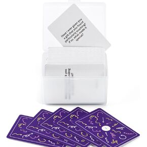 Couples Conversation Cards, Lovers Relationship Prompts Card, Question for Couple Deep Communication, 120 Meaningful Fun Questions, Great Idea