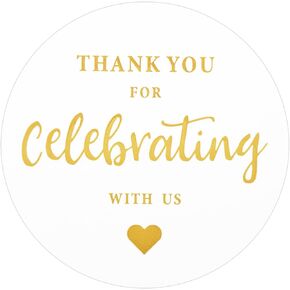 G2PLUS 120PCS Thank You for All You Do Stickers, 2'' Round Thank You Stickers, Colorful Dots Appreciate Sticker Self Adhesive Label Stickers for Gift Wrapping, Wedding, Birthday, Party Favors