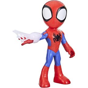 Spidey and his Amazing Friends Marvel Supersized Spidey Figure, 9-Inch Action Figure, Preschool Toys for Kids, Ages 3 and Up, Super Hero Toys