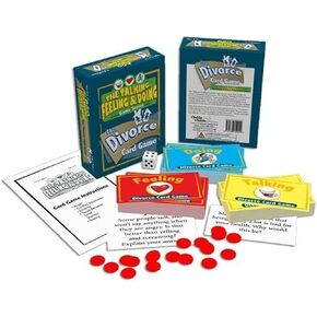 Childswork/Childsplay The Talking, Feeling & Doing Game Series: The Divorce Card Game - Both A Perfect Counseling Tool and A Therapy Game for Kids of All Ages to Improve Life Essential Skills