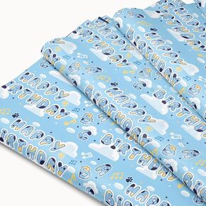 Birthday Wrapping Paper 10 Sheet Paw Gift Wrapping Paper of ''Happy Birthday'' Gift Wrap Party Favors