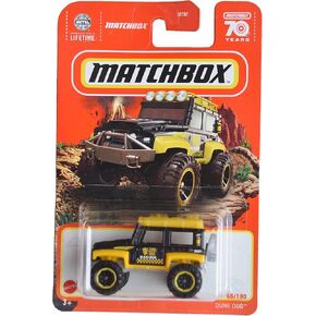 Matchbox Dune Dog, Black/Yellow 65/100