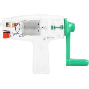مولد كرنك يدوي ، 6.3V DC يدوي Dynamo No Battery Teaching Presentations Hand Crank Dynamo