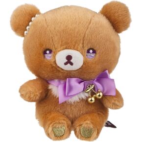 San-X Original Rilakkuma with a Shining Jewel Cherry Plush - 6" Korilakkuma in Kuwait
