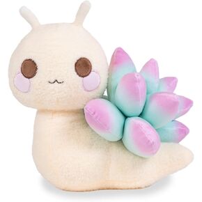 Cuddle Barn PlushGoals - Sage The Succulent Snail Kawaii Cute Plush Toy, 10 inches