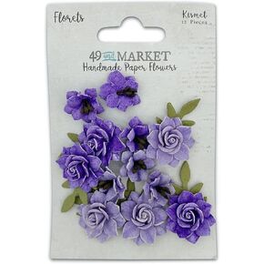 49 AND MARKET Kismet Florets Paper Flowers 12