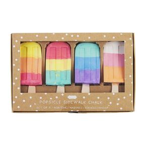 Mud Pie Children's Chalk Set, Popsicle
