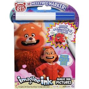 Bendon Imagine Ink Turning Red Magic Ink Pictures and Game Book with Mess Free Marker